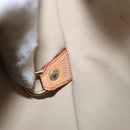 LOUIS VUITTON Monogram Vernis Houston Hand Bag Beige M91004 LV Auth th6124-22