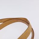 LOUIS VUITTON Monogram Vernis Houston Hand Bag Beige M91004 LV Auth th6124-8