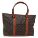 LOUIS VUITTON Monogram Sac Weekend PM Hand Bag M42425 LV Auth th6126-1