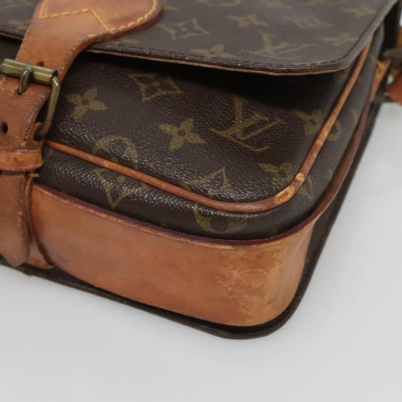 LOUIS VUITTON Monogram Cartouchiere MM Shoulder Bag M51253 LV Auth th6130