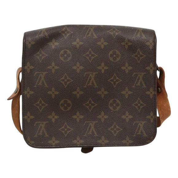 LOUIS VUITTON Monogram Cartouchiere MM Shoulder Bag M51253 LV Auth th6130