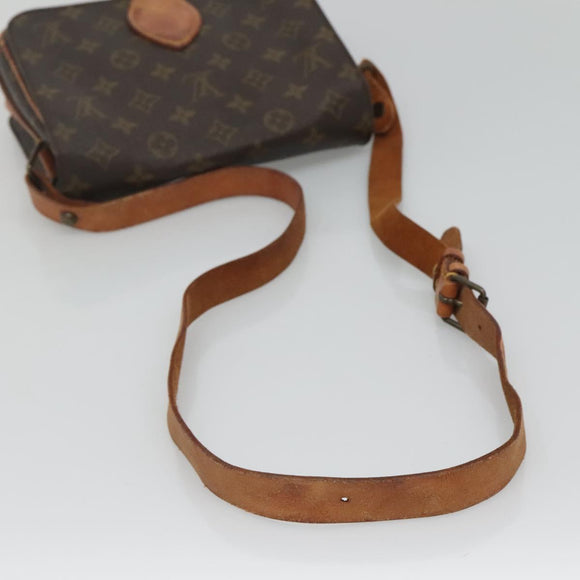 LOUIS VUITTON Monogram Cartouchiere MM Shoulder Bag M51253 LV Auth th6130