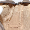 GUCCI GG Supreme Web Sherry Line Clutch Bag PVC Beige Red 89 01 012 Auth th6133-17