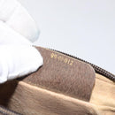 GUCCI GG Supreme Web Sherry Line Clutch Bag PVC Beige Red 89 01 012 Auth th6133-12