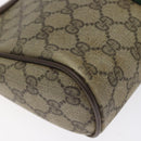 GUCCI GG Supreme Web Sherry Line Clutch Bag PVC Beige Red 89 01 012 Auth th6133-14