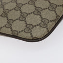 GUCCI GG Supreme Web Sherry Line Shoulder Bag PVC Beige 904 02 047 Auth th6138-11