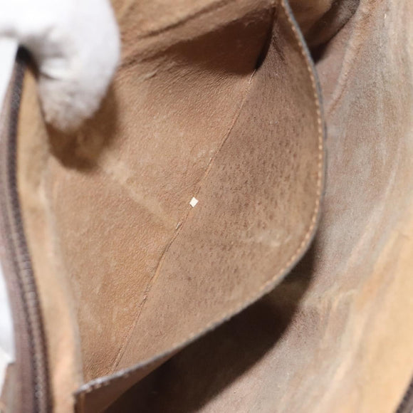 GUCCI GG Supreme Web Sherry Line Shoulder Bag PVC Beige 904 02 047 Auth th6138