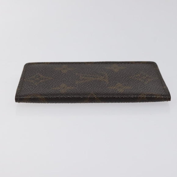 LOUIS VUITTON Monogram Pochette Cult Visite Card Case M56362 LV Auth th6142