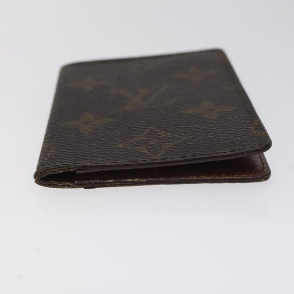 LOUIS VUITTON Monogram Pochette Cult Visite Card Case M56362 LV Auth th6142