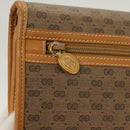 GUCCI Micro GG Supreme Shoulder Bag PVC Beige Gold 004 112 0264 Auth th6145-8