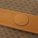 GUCCI Micro GG Supreme Shoulder Bag PVC Beige Gold 004 112 0264 Auth th6145-21