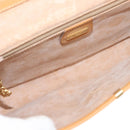 GUCCI Micro GG Supreme Shoulder Bag PVC Beige Gold 004 112 0264 Auth th6145-9