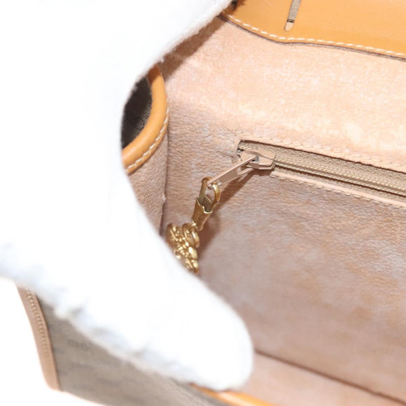 GUCCI Micro GG Supreme Shoulder Bag PVC Beige Gold 004 112 0264 Auth th6145