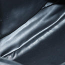 BALLY Chain Shoulder Bag Leather Black Gold Auth th6147-12