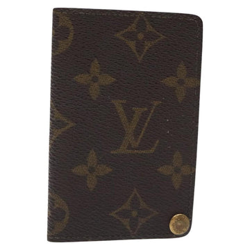 LOUIS VUITTON Monogram Porto Cartes Credit Pression Card Case M60937 Auth th6156