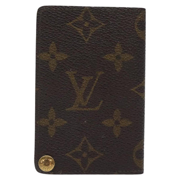 LOUIS VUITTON Monogram Porto Cartes Credit Pression Card Case M60937 Auth th6156 - 0
