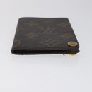 LOUIS VUITTON Monogram Porto Cartes Credit Pression Card Case M60937 Auth th6156-6