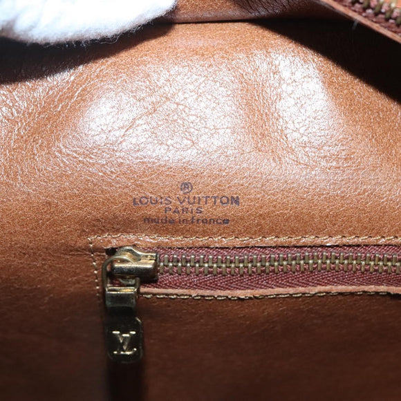 LOUIS VUITTON Monogram Sac Weekend PM Hand Bag M42425 LV Auth th6157