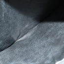 FENDI Pecan Canvas Boston Bag PVC 2way Black Brown Auth th6160-10