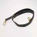 FENDI Pecan Canvas Boston Bag PVC 2way Black Brown Auth th6160-24