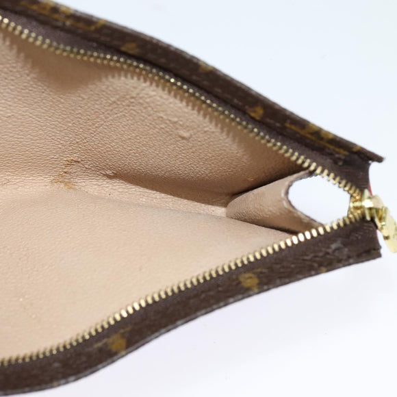 LOUIS VUITTON Monogram Bucket GM Accessory Pouch LV Auth th6162