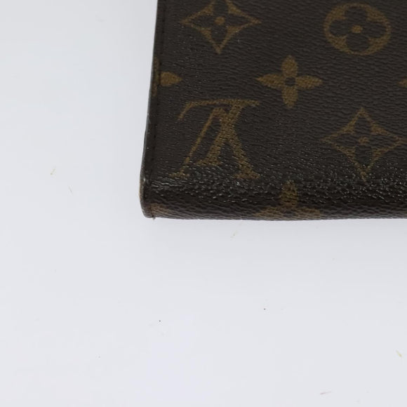LOUIS VUITTON Monogram Bucket GM Accessory Pouch LV Auth th6163
