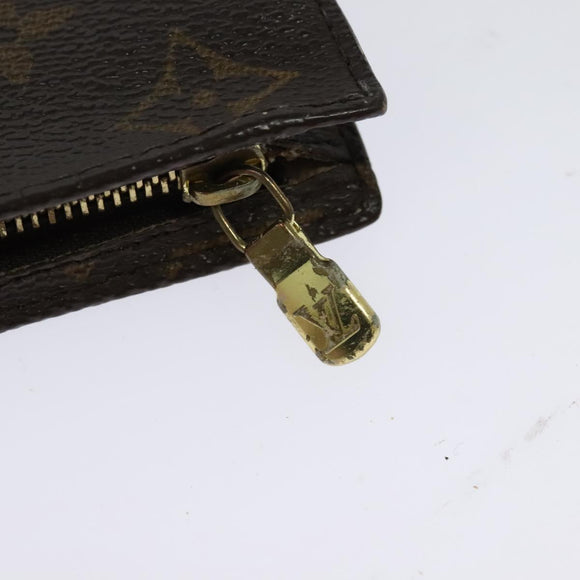 LOUIS VUITTON Monogram Bucket GM Accessory Pouch LV Auth th6163