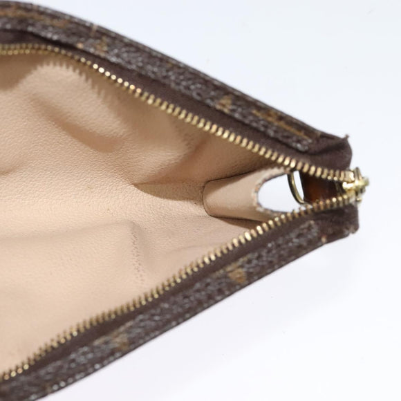 LOUIS VUITTON Monogram Bucket GM Accessory Pouch LV Auth th6163