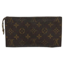 LOUIS VUITTON Monogram Bucket GM Accessory Pouch LV Auth th6163-2