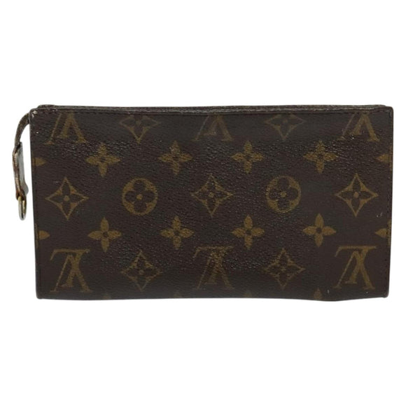 LOUIS VUITTON Monogram Bucket GM Accessory Pouch LV Auth th6163