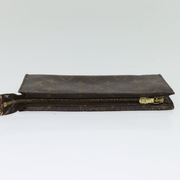LOUIS VUITTON Monogram Bucket GM Accessory Pouch LV Auth th6163