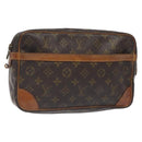 LOUIS VUITTON Monogram Compiegne 28 Clutch Bag M51845 LV Auth th6166-1