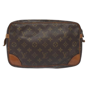LOUIS VUITTON Monogram Compiegne 28 Clutch Bag M51845 LV Auth th6166 - 0
