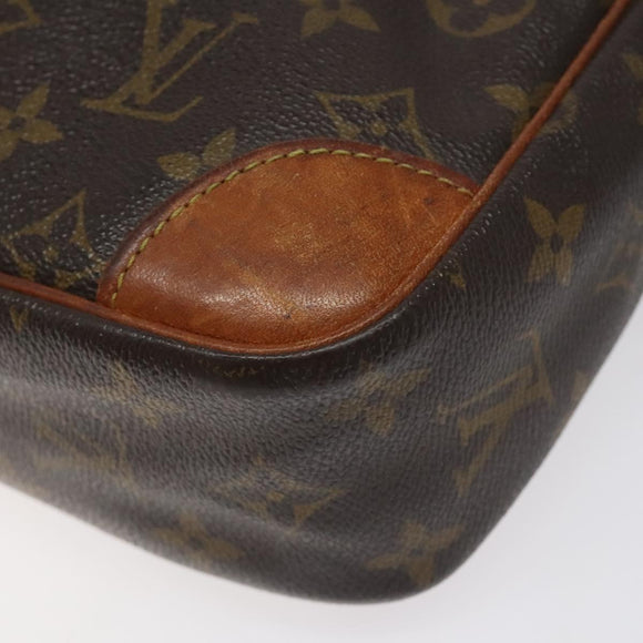 LOUIS VUITTON Monogram Compiegne 28 Clutch Bag M51845 LV Auth th6171