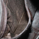 GUCCI Bamboo Hand Bag Leather 2way Brown Gold 001 2123 1577 Auth th6173-11