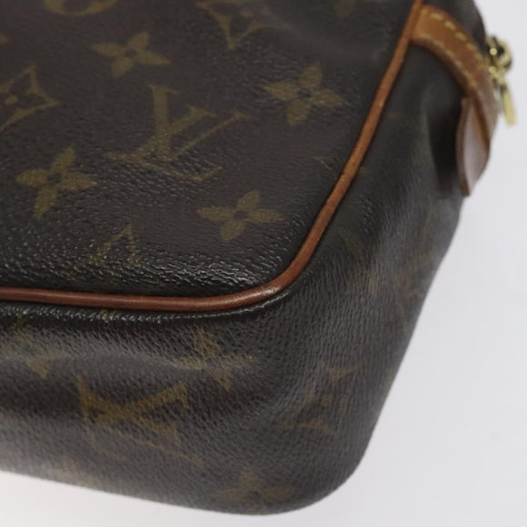 LOUIS VUITTON Monogram Compiegne 23 Clutch Bag M51847 LV Auth th6179