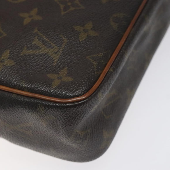 LOUIS VUITTON Monogram Compiegne 23 Clutch Bag M51847 LV Auth th6179