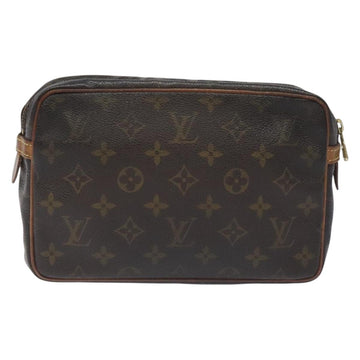 LOUIS VUITTON Monogram Compiegne 23 Clutch Bag M51847 LV Auth th6179 - 0