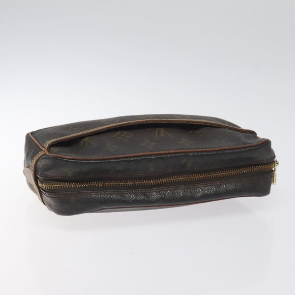 LOUIS VUITTON Monogram Compiegne 23 Clutch Bag M51847 LV Auth th6179