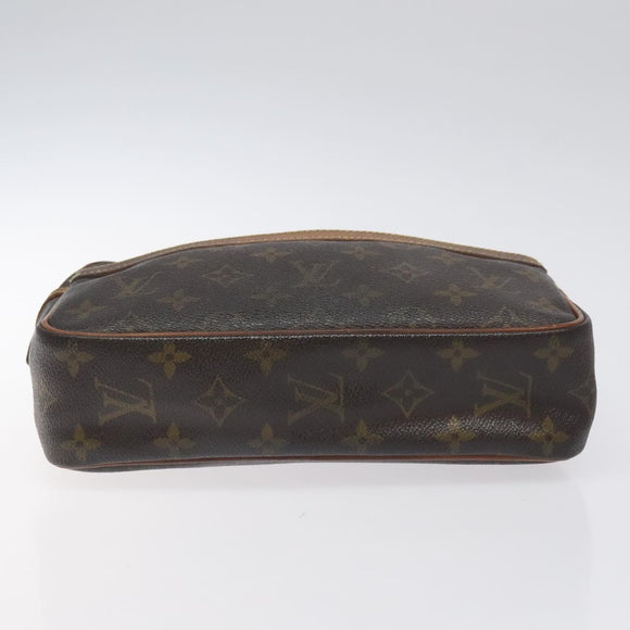 LOUIS VUITTON Monogram Compiegne 23 Clutch Bag M51847 LV Auth th6179