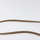 GUCCI GG Plus Supreme Shoulder Bag PVC Beige Auth th6188-8