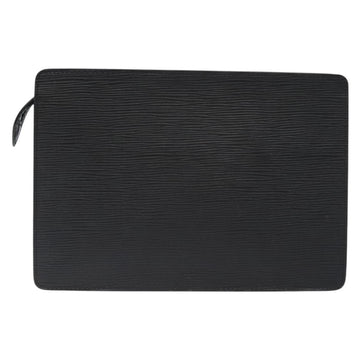 LOUIS VUITTON Epi Pochette Homme Clutch Bag Black Noir M52522 LV Auth th6189 - 0