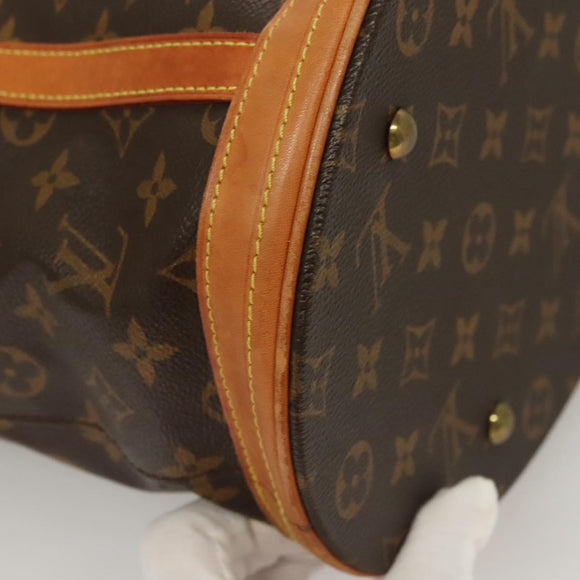 LOUIS VUITTON Monogram Bucket GM Shoulder Bag M42236 LV Auth th6192