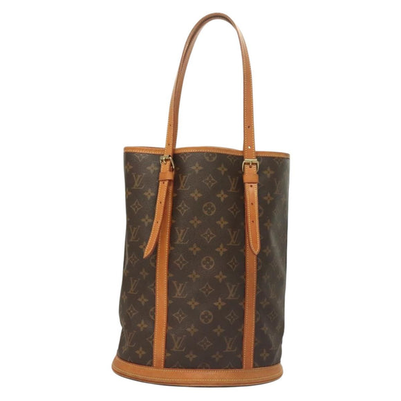 LOUIS VUITTON Monogram Bucket GM Shoulder Bag M42236 LV Auth th6192