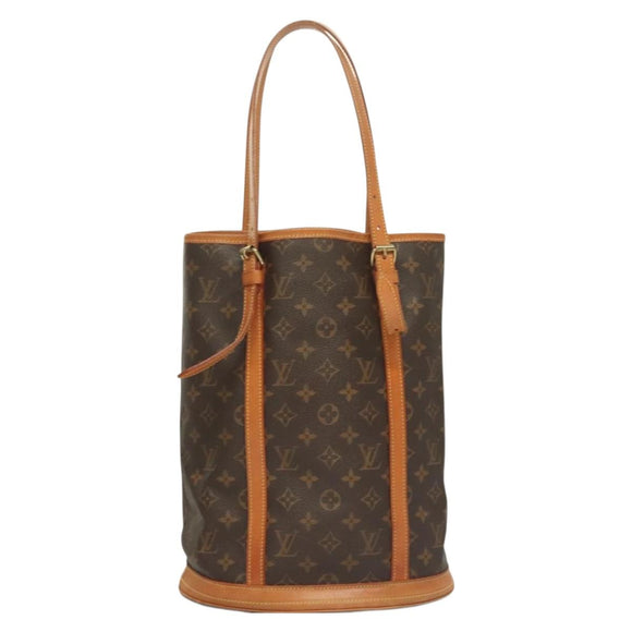 LOUIS VUITTON Monogram Bucket GM Shoulder Bag M42236 LV Auth th6192