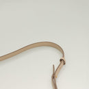 MCM Vicetos Logogram Backpack PVC Leather Beige Auth th6195-8