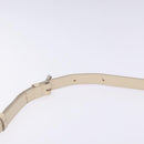 BURBERRY Shoulder Bag Canvas Navy Silver Auth th6201-8