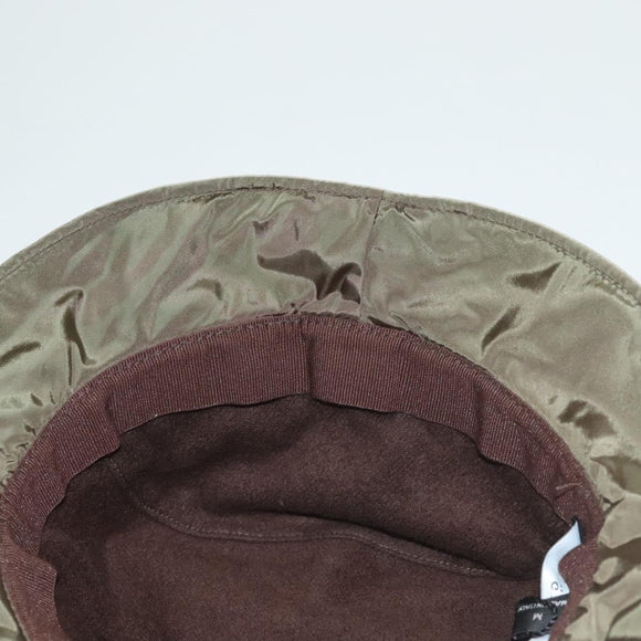 GUCCI Hat Nylon M Khaki Auth th6202