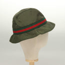 GUCCI Hat Nylon M Khaki Auth th6202-4