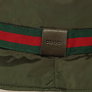 GUCCI Hat Nylon M Khaki Auth th6202-6